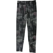 Girls Adventure Compression Athletic Pants, Grey, Big Kids (8-20), L